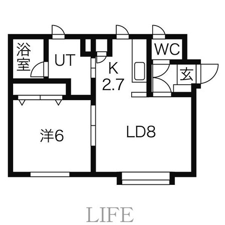 ラキア21の物件間取画像